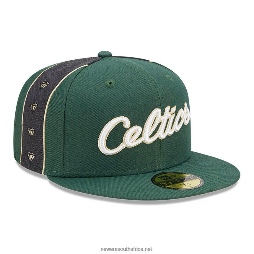 Boston Celtics Authentics City Edition Green 59FIFTY Fitted Cap New Era TRBRBN760