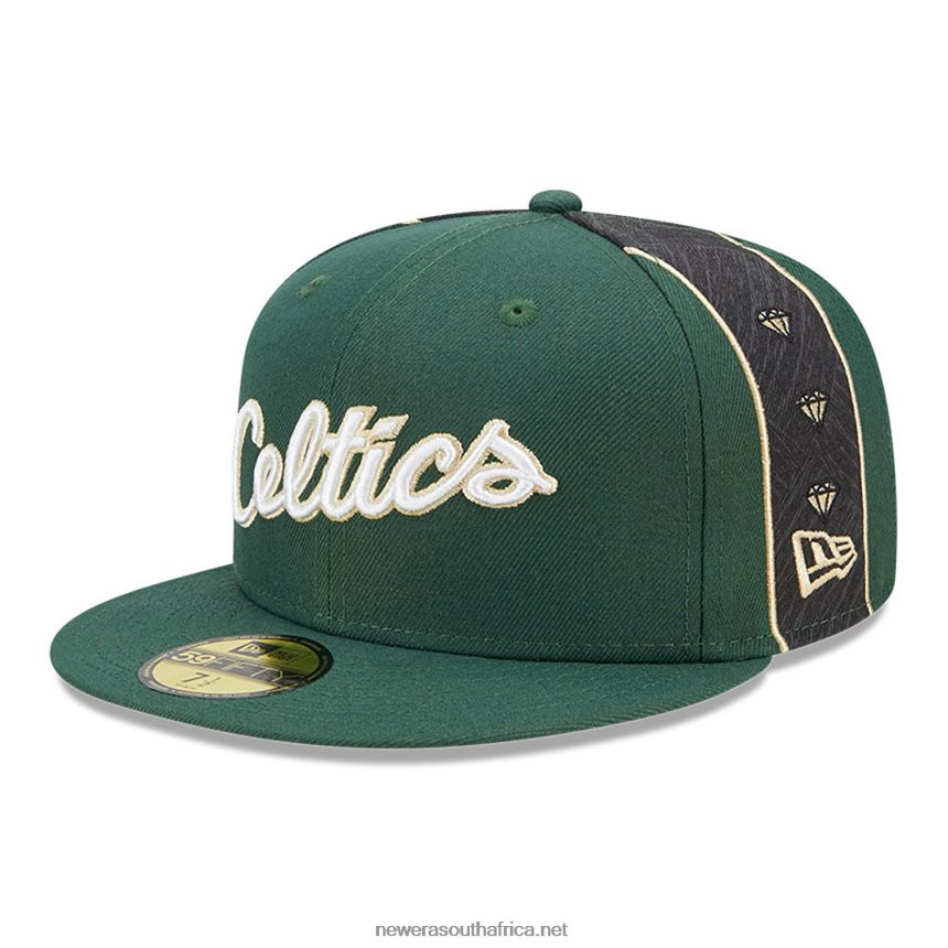 Boston Celtics Authentics City Edition Green 59FIFTY Fitted Cap New Era TRBRBN760