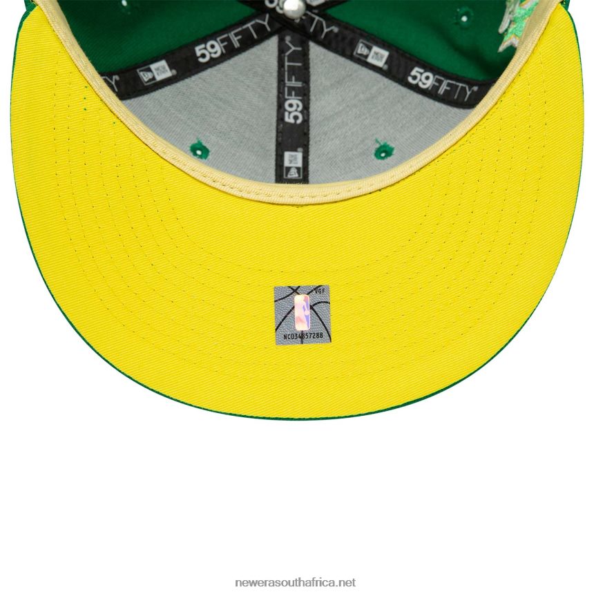 Boston Celtics Citrus Pop Green 59FIFTY Fitted Cap New Era TRBRBN1237