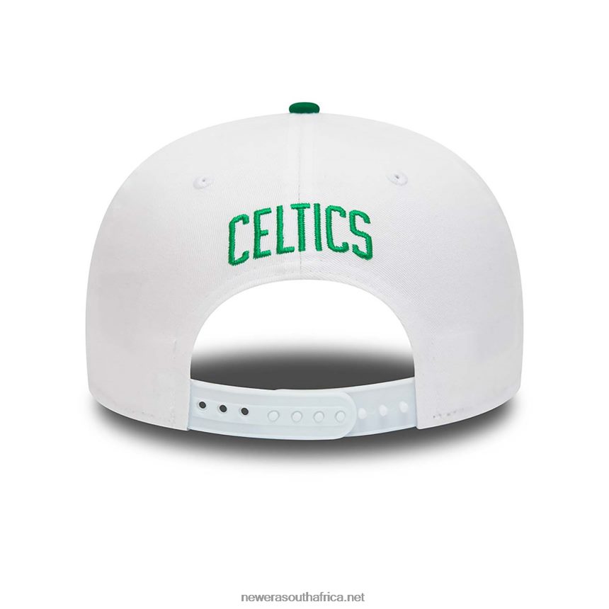 Boston Celtics Crown Patches White 9FIFTY Snapback Cap New Era TRBRBN2034