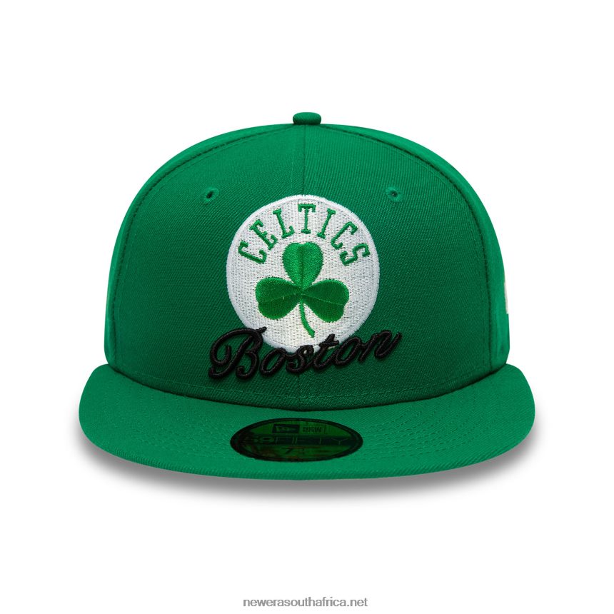 Boston Celtics Dual Logo Green 59FIFTY Fitted Cap New Era TRBRBN1106