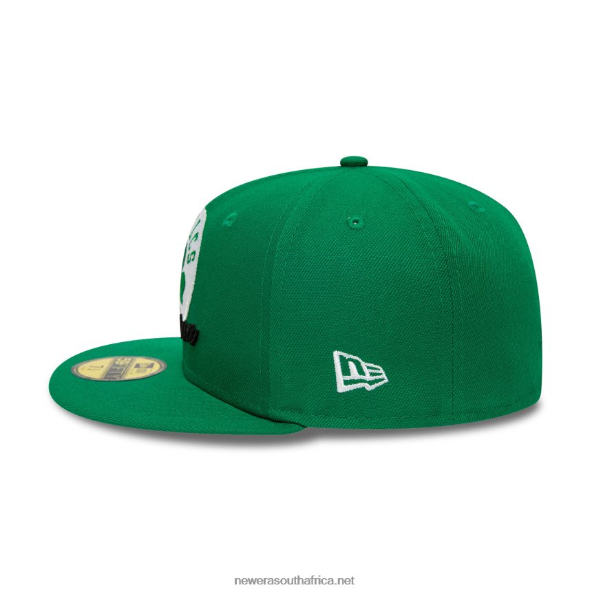 Boston Celtics Dual Logo Green 59FIFTY Fitted Cap New Era TRBRBN1106
