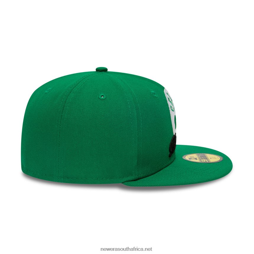 Boston Celtics Dual Logo Green 59FIFTY Fitted Cap New Era TRBRBN1106