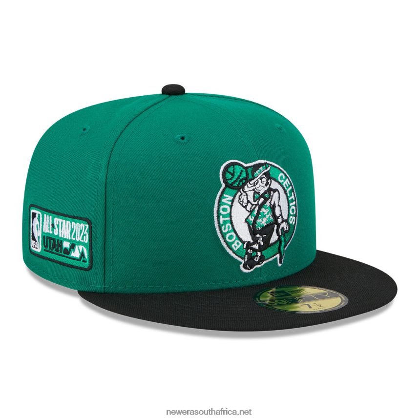 Boston Celtics NBA All Star Game Green 59FIFTY Fitted Cap New Era TRBRBN76
