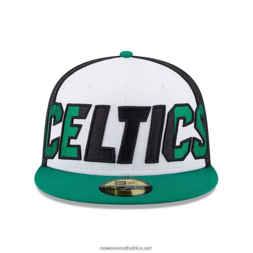 Boston Celtics NBA Back Half Green 59FIFTY Fitted Cap New Era TRBRBN693