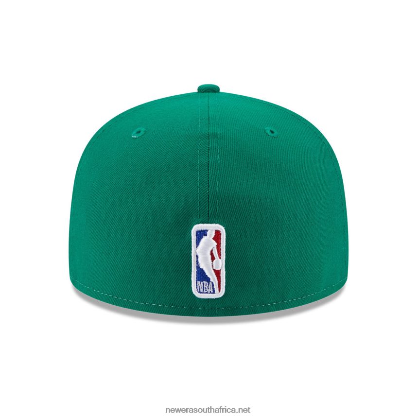 Boston Celtics NBA Back Half Green 59FIFTY Fitted Cap New Era TRBRBN693