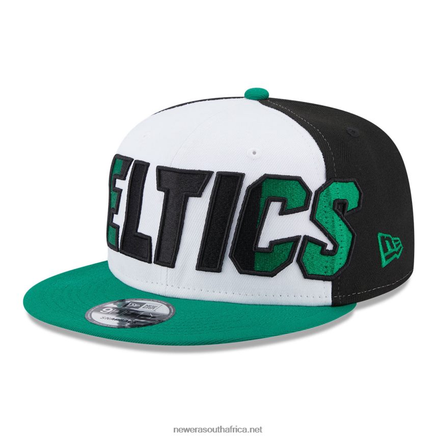 Boston Celtics NBA Back Half Green 9FIFTY Snapback Cap New Era TRBRBN1994