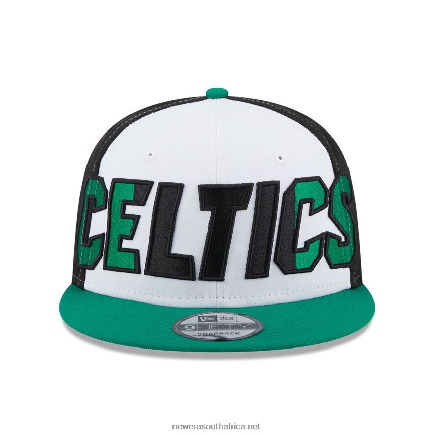 Boston Celtics NBA Back Half Green 9FIFTY Snapback Cap New Era TRBRBN1994