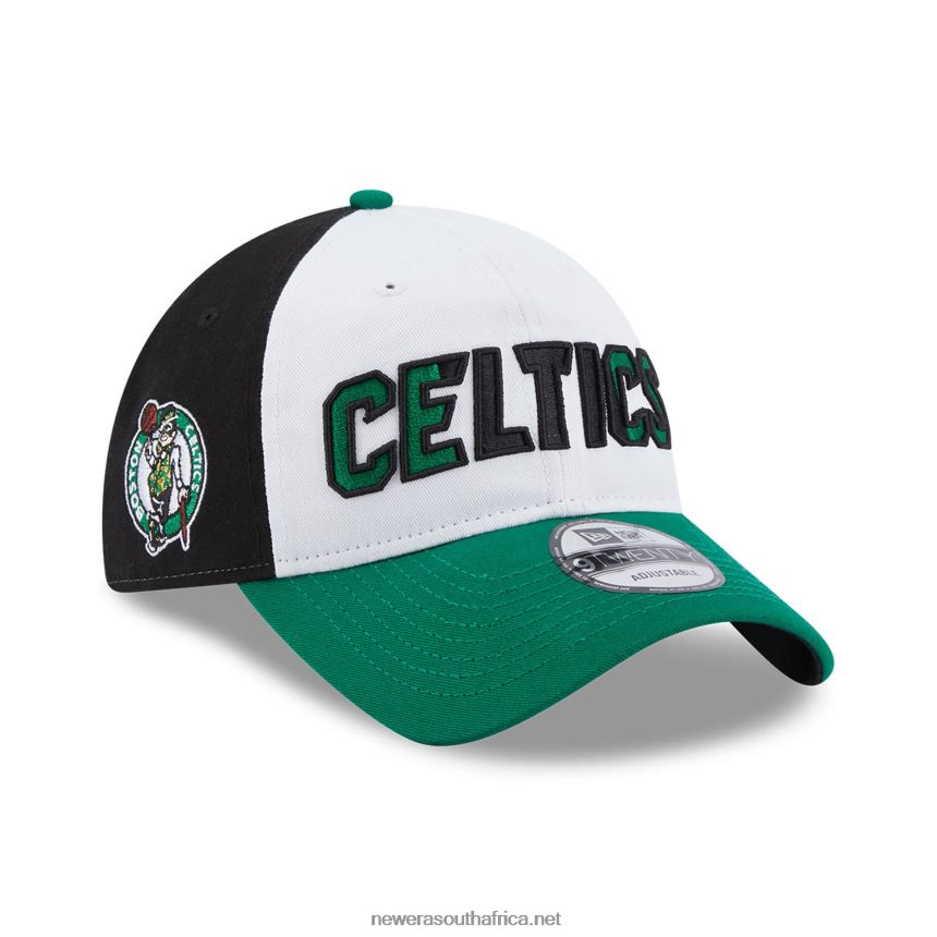 Boston Celtics NBA Back Half Green 9TWENTY Adjustable Cap New Era TRBRBN2233