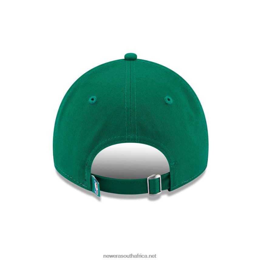 Boston Celtics NBA Back Half Green 9TWENTY Adjustable Cap New Era TRBRBN2233
