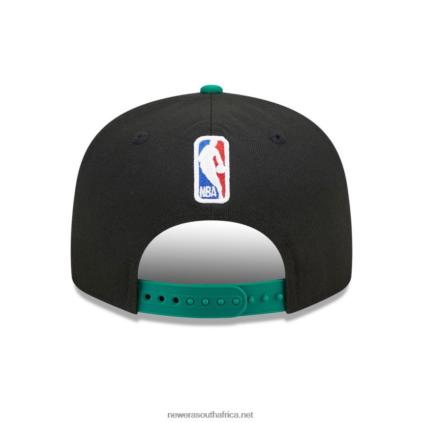 Boston Celtics NBA Statement Black 9FIFTY Snapback Cap New Era TRBRBN1981
