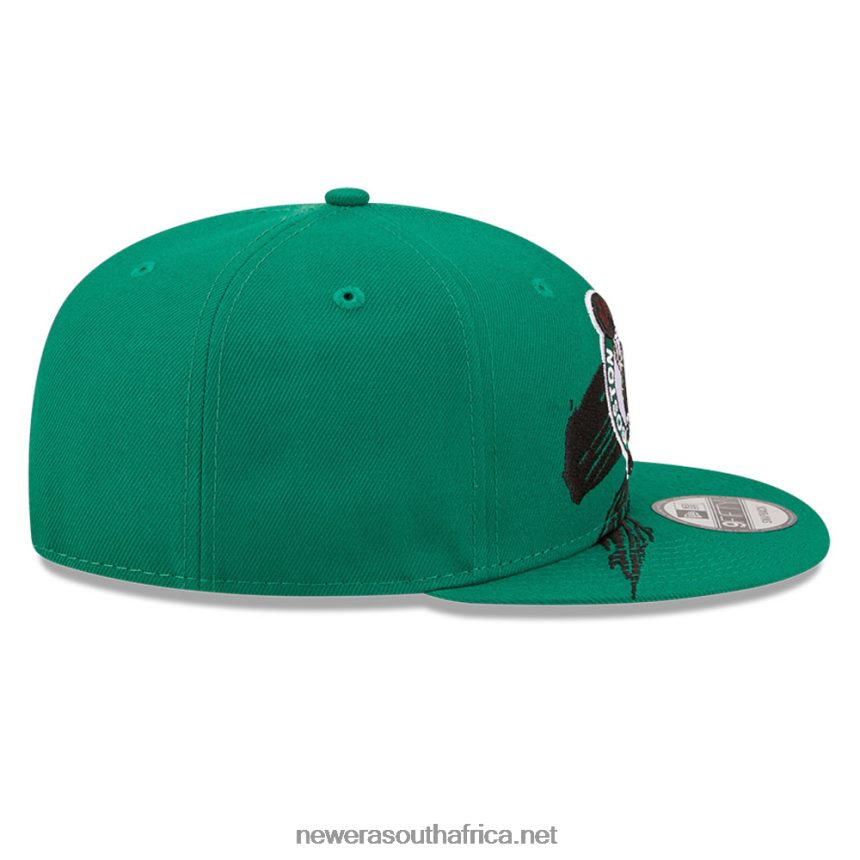 Boston Celtics NBA Sweep Green 9FIFTY Snapback Cap New Era TRBRBN2042