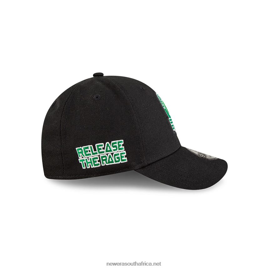 Boston Celtics NBA x Marvel Hulk Black 9FORTY Adjustable Cap New Era TRBRBN1545