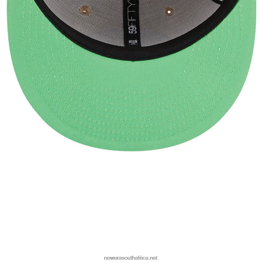 Boston Celtics Team Neon Beige 59FIFTY Fitted Cap New Era TRBRBN627