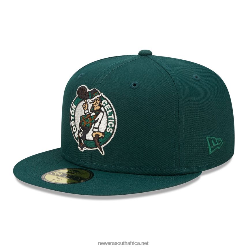 Boston Celtics Twilight Fantasy Dark Green 59FIFTY Fitted Cap New Era TRBRBN1354