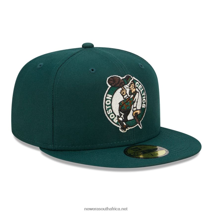 Boston Celtics Twilight Fantasy Dark Green 59FIFTY Fitted Cap New Era TRBRBN1354