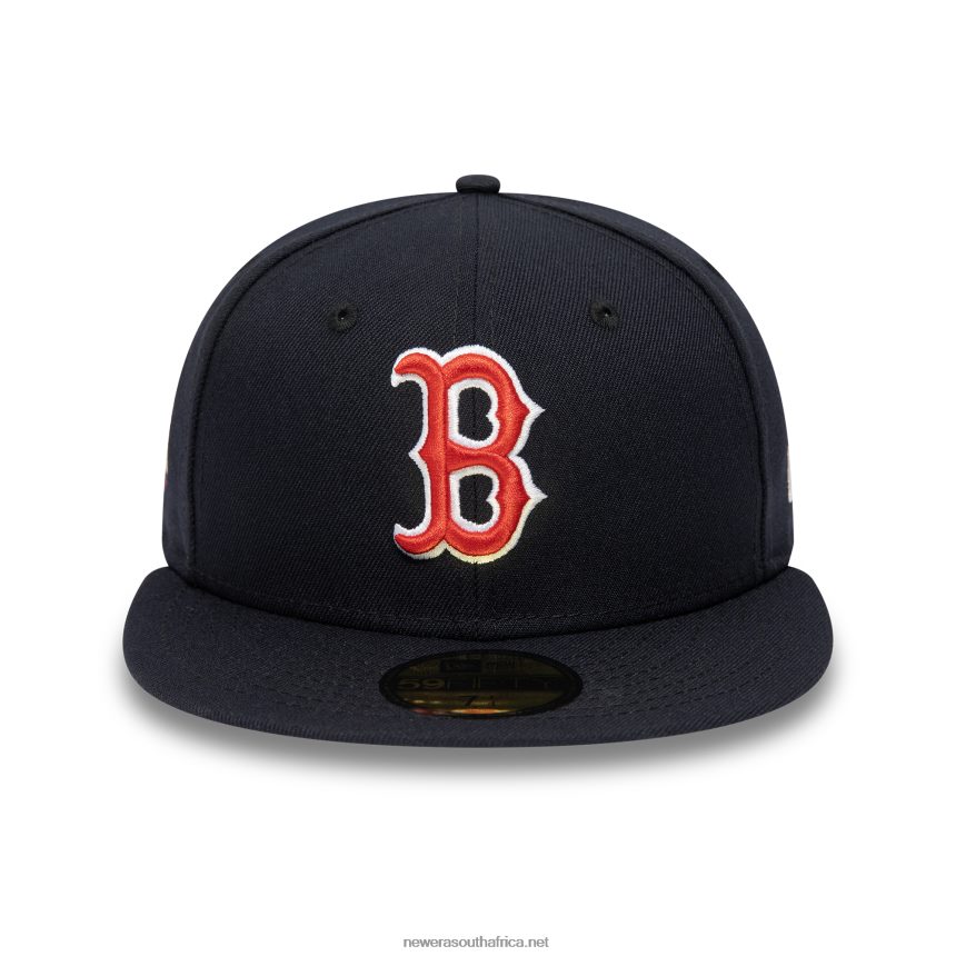 Boston Red Sox American League Stadium Navy 59FIFTY Fitted Cap New Era TRBRBN1286