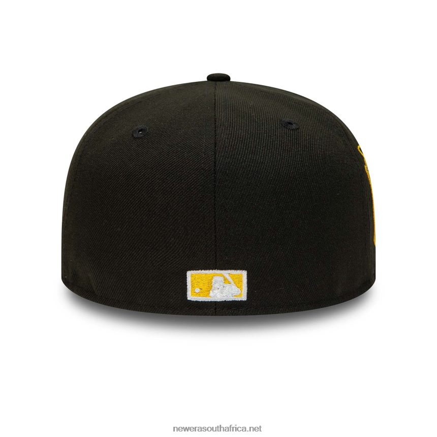 Boston Red Sox Black And Yellow 59FIFTY Fitted Cap New Era TRBRBN511