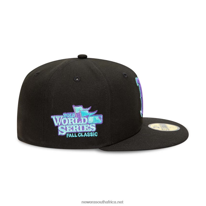 Boston Red Sox Black and Blue Tint 59FIFTY Fitted Cap New Era TRBRBN1005