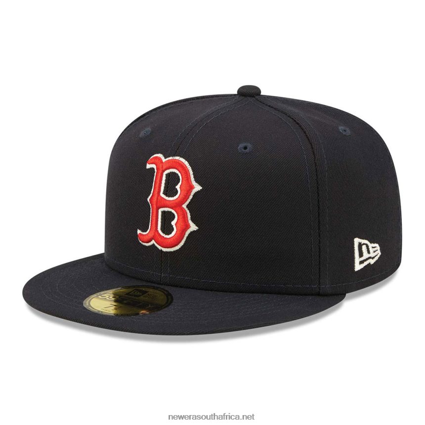 Boston Red Sox Citrus Pop Navy 59FIFTY Fitted Cap New Era TRBRBN938