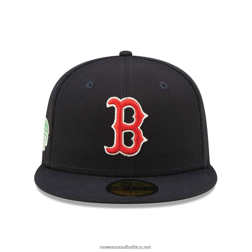 Boston Red Sox Citrus Pop Navy 59FIFTY Fitted Cap New Era TRBRBN938