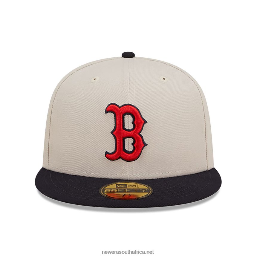 Boston Red Sox Fall Classic White 59FIFTY Fitted Cap New Era TRBRBN1011