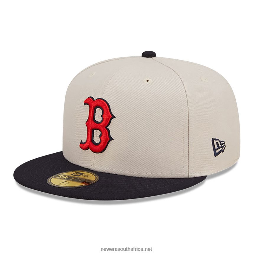 Boston Red Sox Fall Classic White 59FIFTY Fitted Cap New Era TRBRBN1011