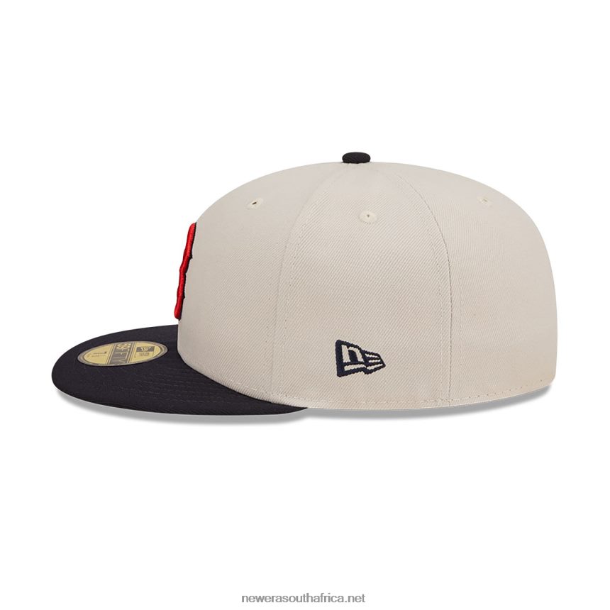 Boston Red Sox Fall Classic White 59FIFTY Fitted Cap New Era TRBRBN1011