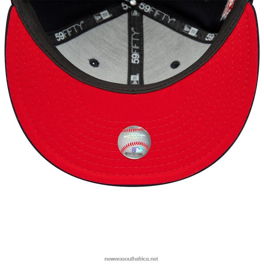 Boston Red Sox Fall Colours Navy 59FIFTY Fitted Cap New Era TRBRBN814