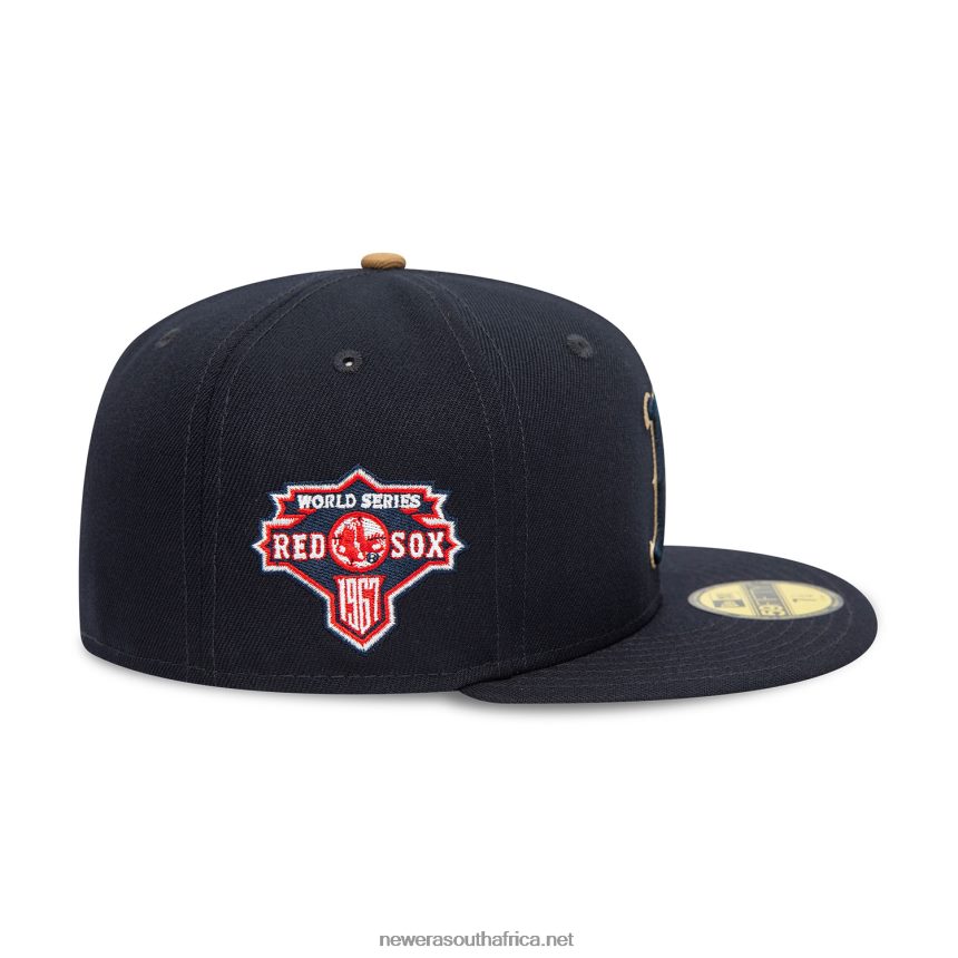 Boston Red Sox Fall Colours Navy 59FIFTY Fitted Cap New Era TRBRBN814