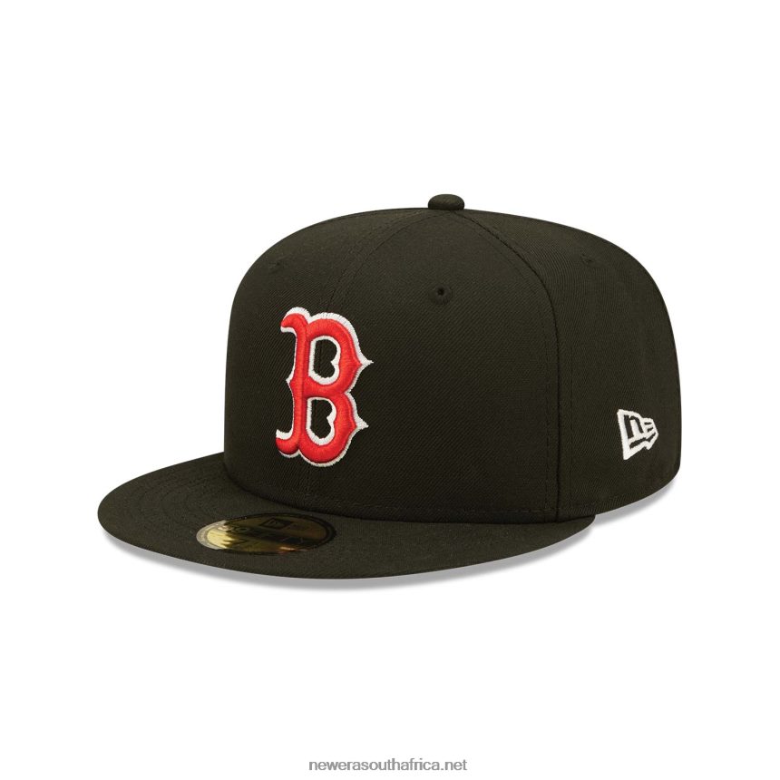Boston Red Sox Fruit Black 59FIFTY Fitted Cap New Era TRBRBN897