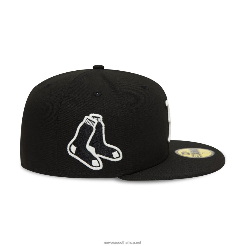 Boston Red Sox Glow in the Dark Black 59FIFTY Fitted Cap New Era TRBRBN769