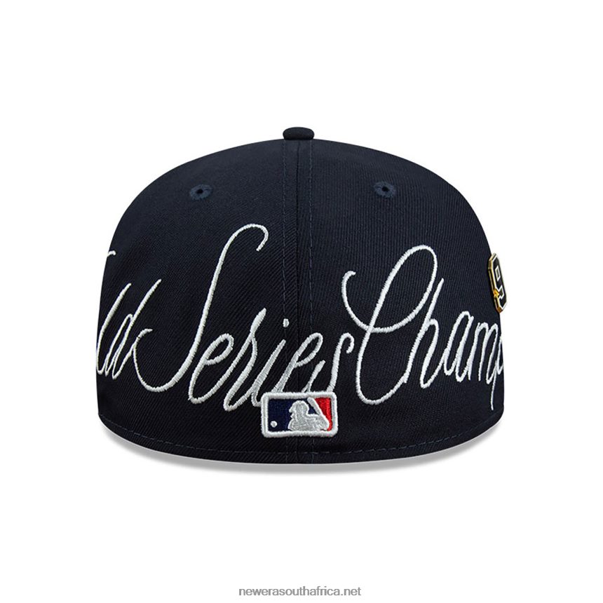 Boston Red Sox Historic Champs Navy 59FIFTY Fitted Cap New Era TRBRBN643