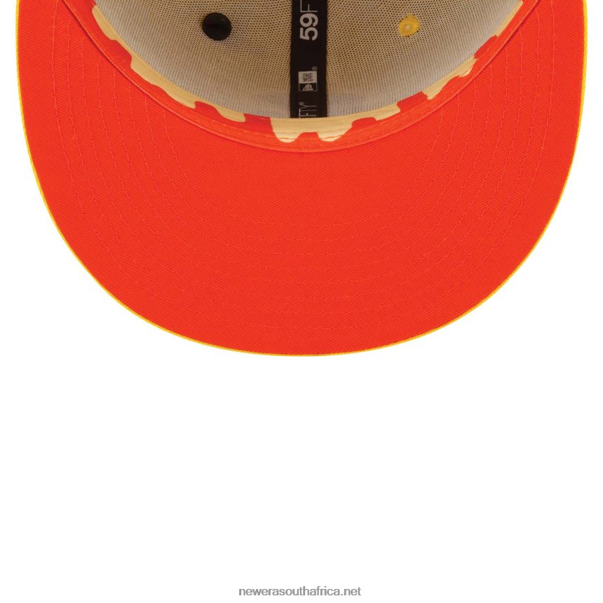 Boston Red Sox Icy Pop Bright Yellow 59FIFTY Fitted Cap New Era TRBRBN172