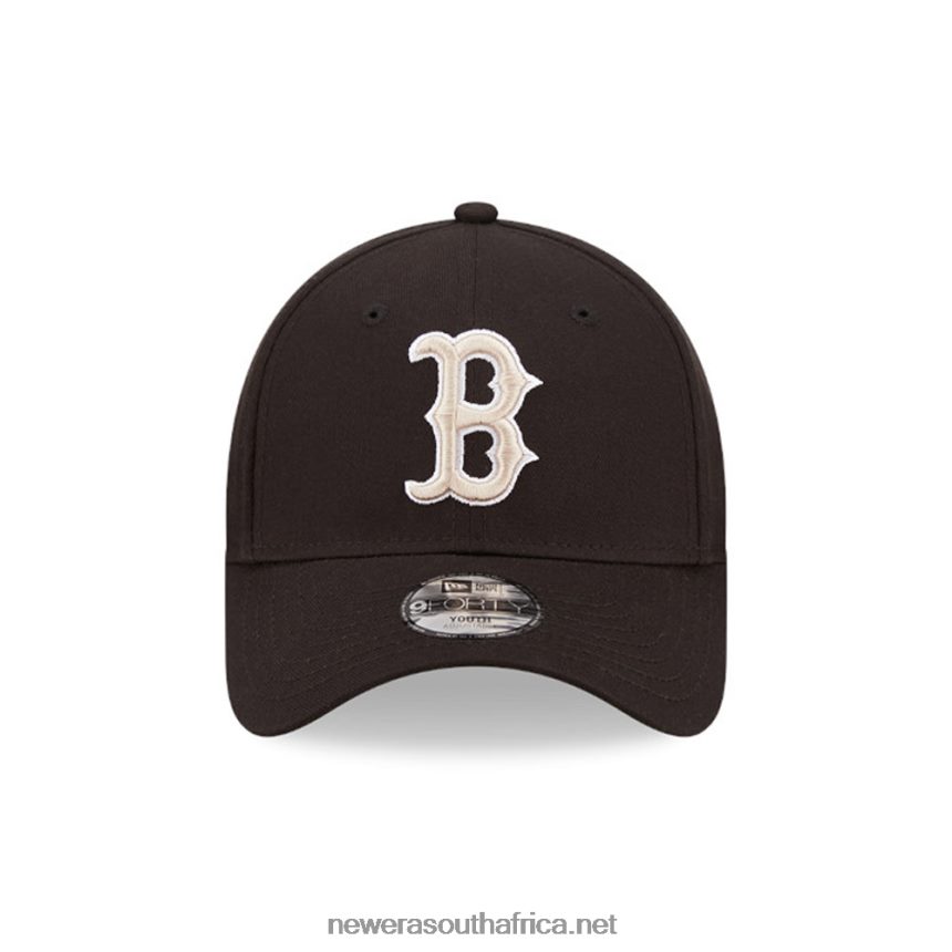 Boston Red Sox League Essential Kids Black 9FORTY Adjustable Cap New Era TRBRBN1769