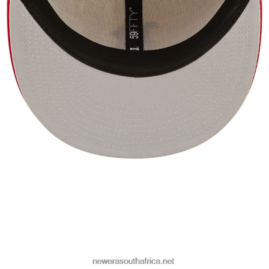 Boston Red Sox MLB 2-Tone Red 59FIFTY Fitted Cap New Era TRBRBN1195