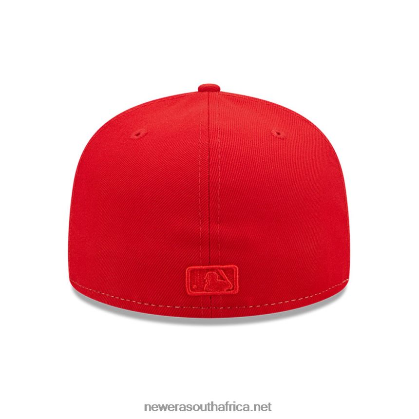 Boston Red Sox MLB 2-Tone Red 59FIFTY Fitted Cap New Era TRBRBN1195