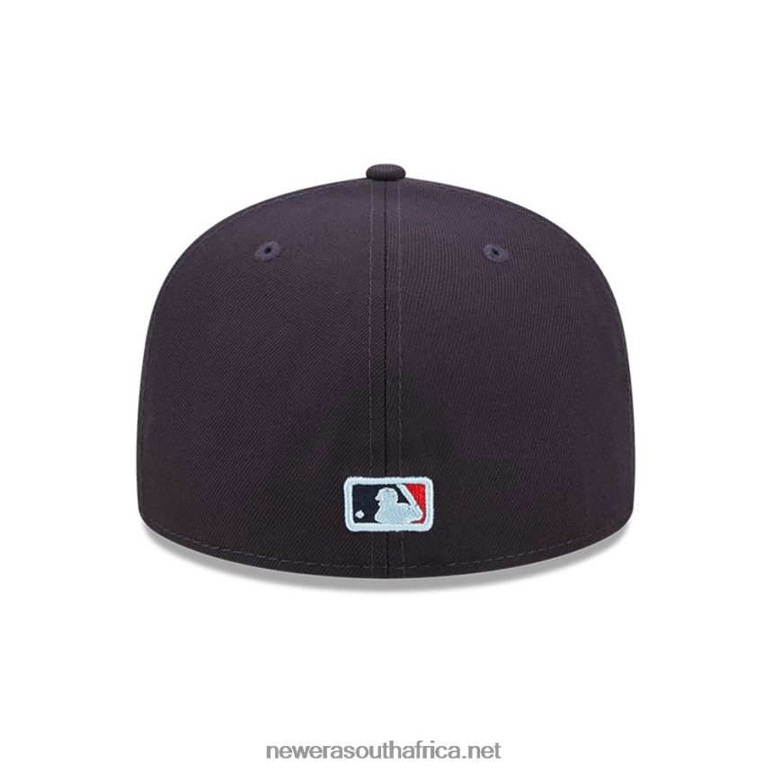 Boston Red Sox MLB Cloud Navy 59FIFTY Fitted Cap New Era TRBRBN484