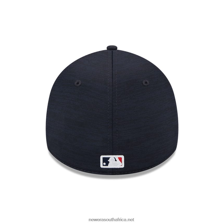 Boston Red Sox MLB Clubhouse Blue 39THIRTY Stretch Fit Cap New Era TRBRBN2165