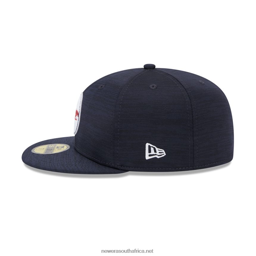 Boston Red Sox MLB Clubhouse Blue 59FIFTY Fitted Cap New Era TRBRBN196