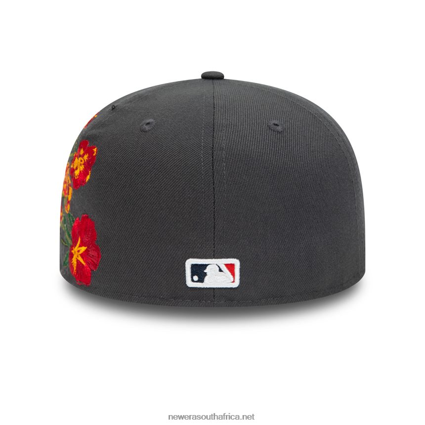Boston Red Sox MLB Floral Dark Grey 59FIFTY Fitted Cap New Era TRBRBN381