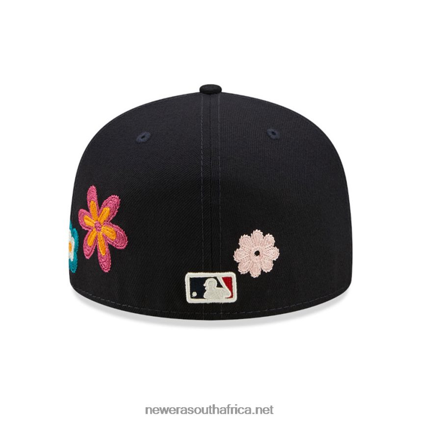 Boston Red Sox MLB Flower Navy 59FIFTY Fitted Cap New Era TRBRBN169