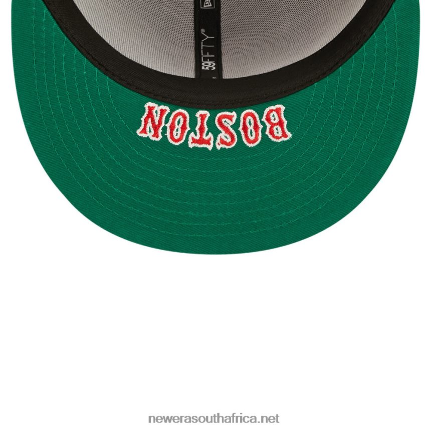 Boston Red Sox MLB Side Split Navy 59FIFTY Fitted Cap New Era TRBRBN421