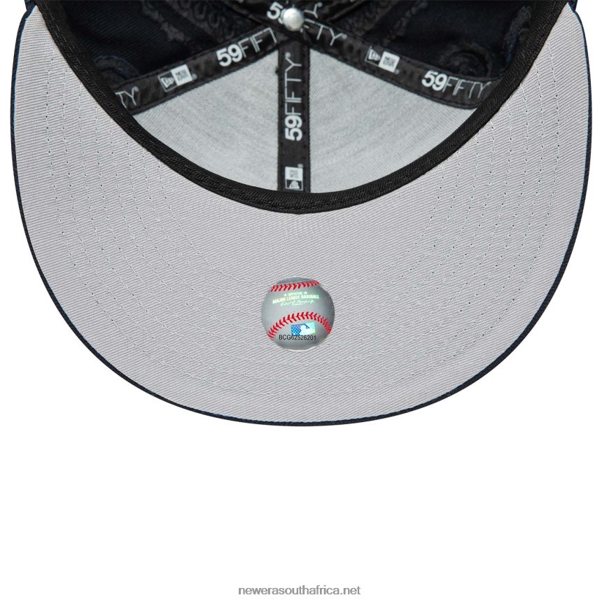 Boston Red Sox MLB Swirl Blue 59FIFTY Fitted Cap New Era TRBRBN465