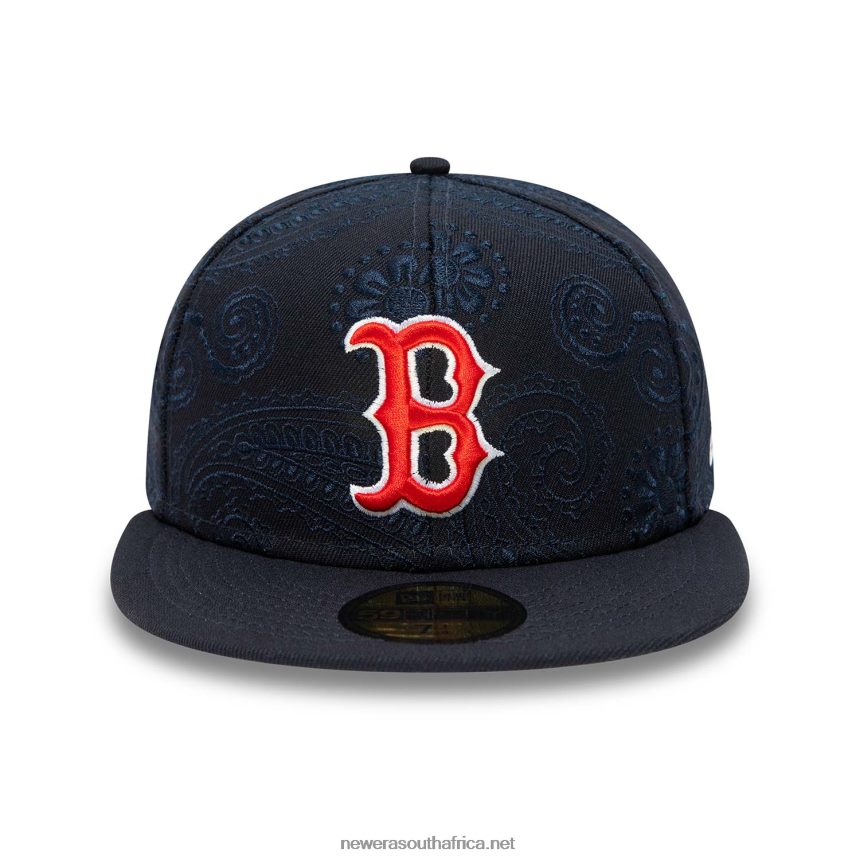 Boston Red Sox MLB Swirl Blue 59FIFTY Fitted Cap New Era TRBRBN465