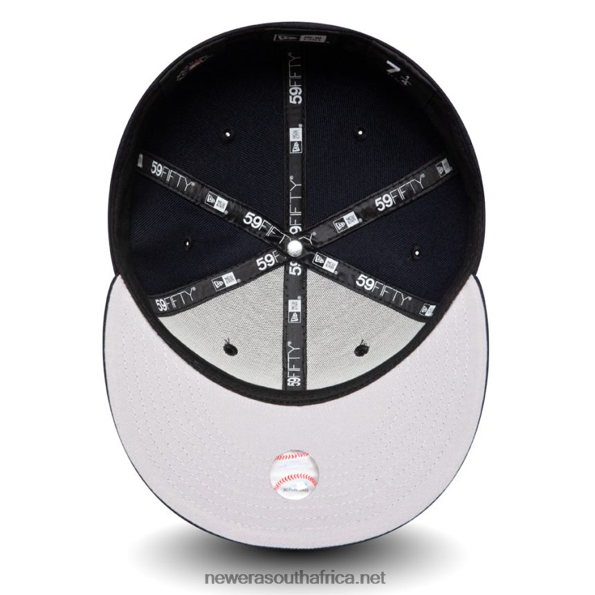 Boston Red Sox MLB Team Eats Navy 59FIFTY Cap New Era TRBRBN1034