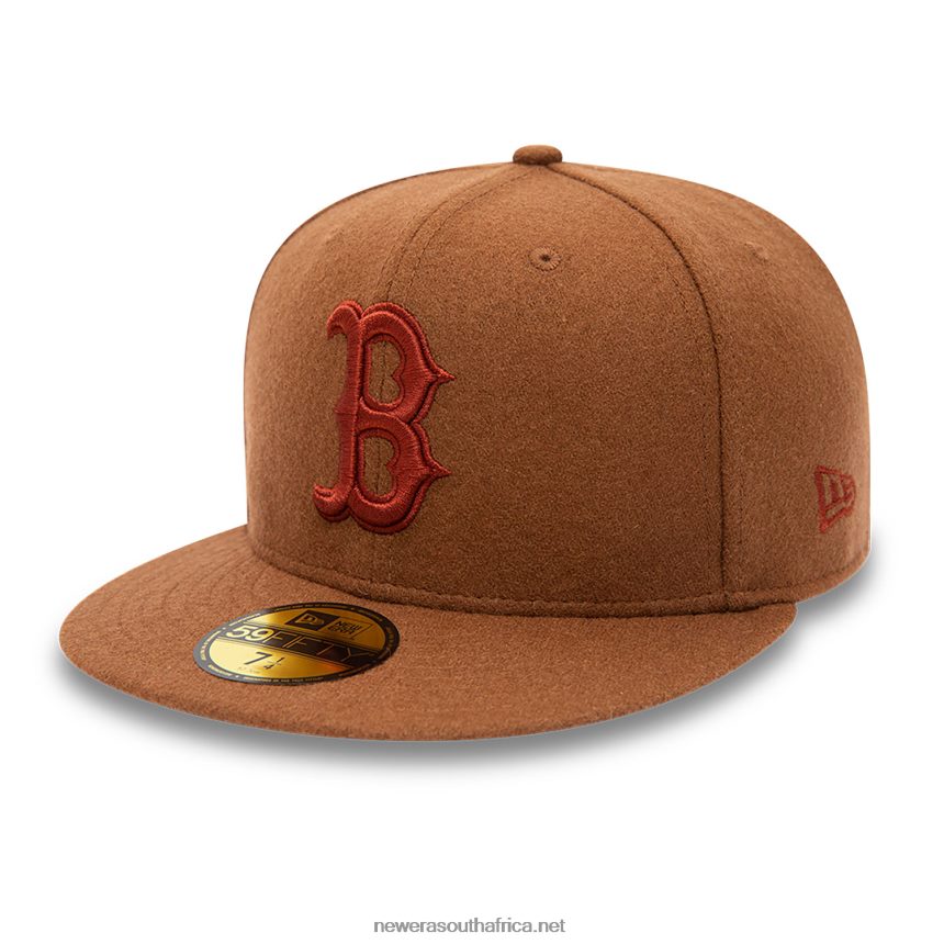 Boston Red Sox Melton Brown 59FIFTY Fitted Cap New Era TRBRBN1295