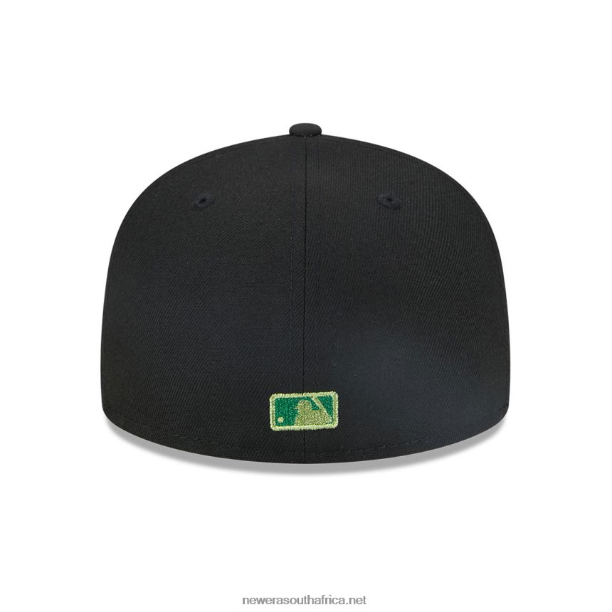 Boston Red Sox Metallic Pop Black 59FIFTY Fitted Cap New Era TRBRBN1334