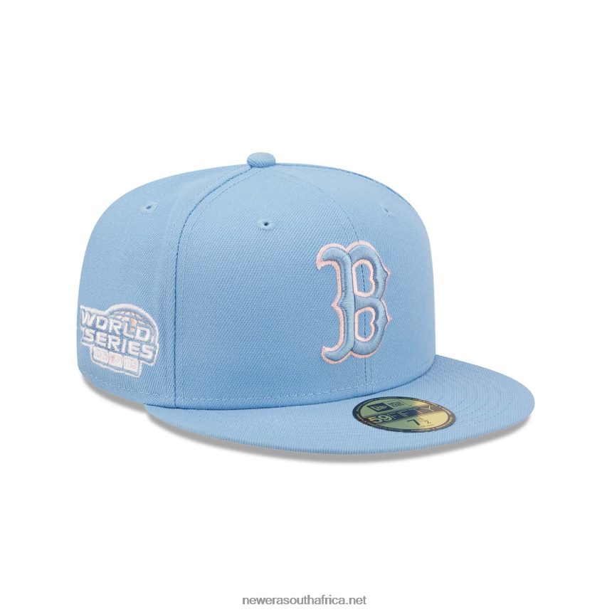 Boston Red Sox Pastel Blue 59FIFTY Fitted Cap New Era TRBRBN1067