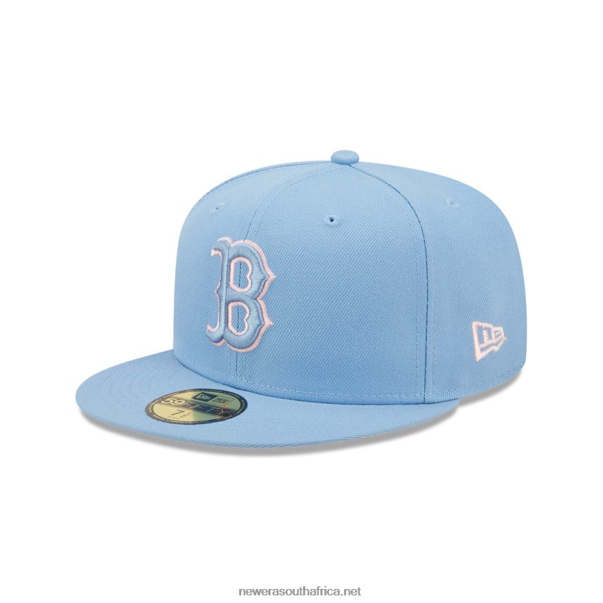 Boston Red Sox Pastel Blue 59FIFTY Fitted Cap New Era TRBRBN1067